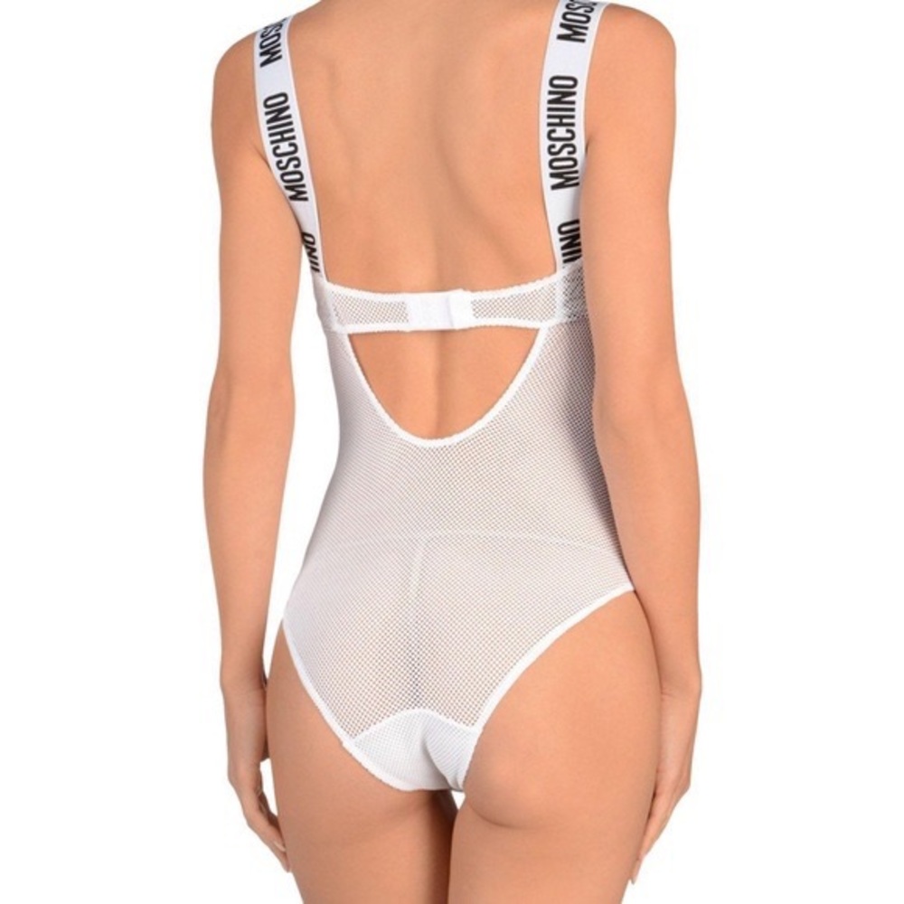 White Net Bodysuit Moschino - Picture 3 of 6